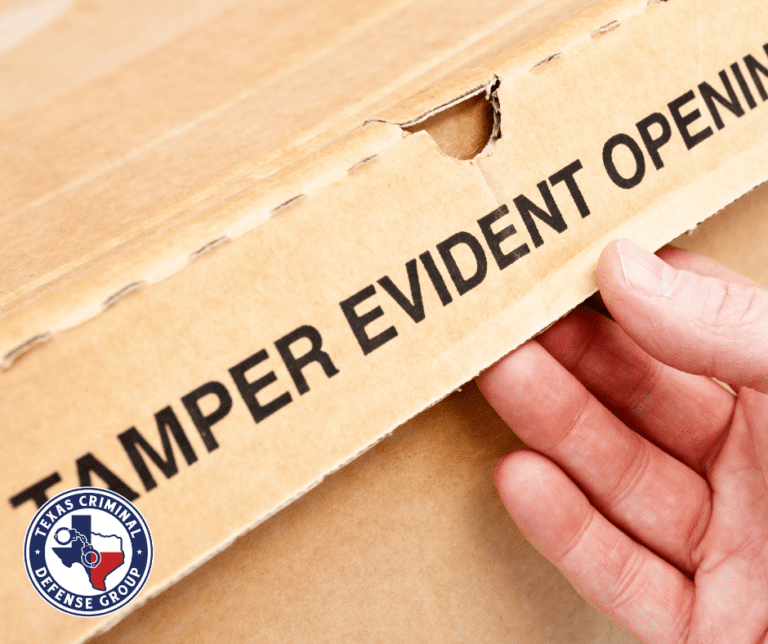 Texas Law on Tampering With Consumer Products