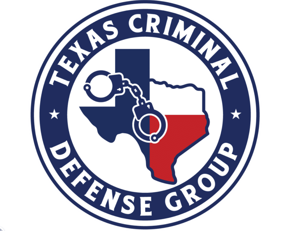 Circular badge logo for the Texas Criminal Defense Group