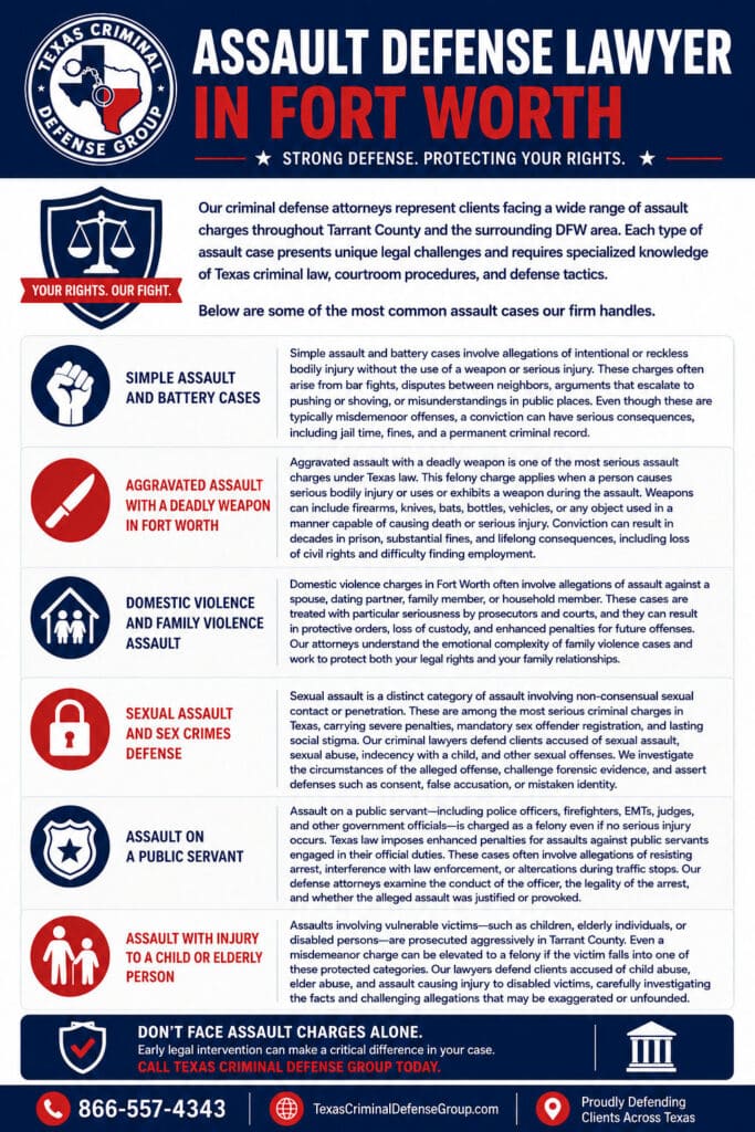 Assault Lawyer Fort Worth Types Of Assault Cases Our Attorneys Handle