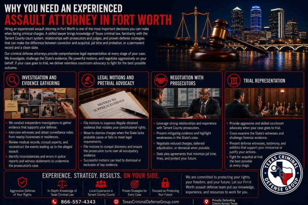 Fort Worth Legal Counsel: How an Assault Lawyer Can Help You